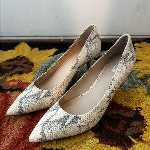 Cole Haan Faux Snakeskin Pattern Women's Pumps